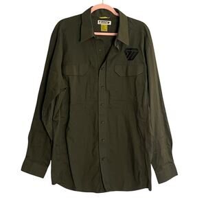 First Tactical Men’s Long-Sleeve Shirt Large Green